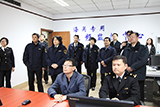 济南海关关长刘魏巍来我集团公司检查指导济青转关无纸化业务