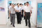 副省长夏耕到我公司调研潍坊市外贸综合服务平台
